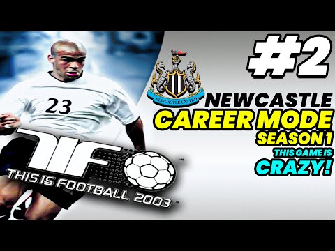 THIS GAME IS CRAZY! ⚽ THIS IS FOOTBALL 2003 PS2 Career Mode