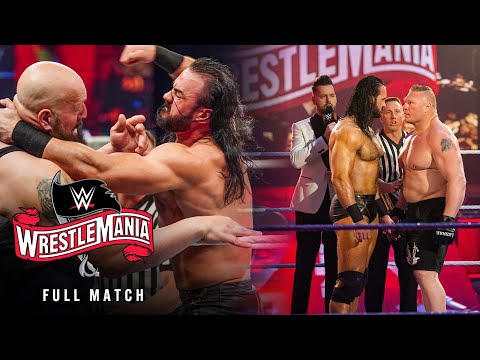 FULL MATCH: Drew McIntyre faces Brock Lesnar and Big Show: WrestleMania 36