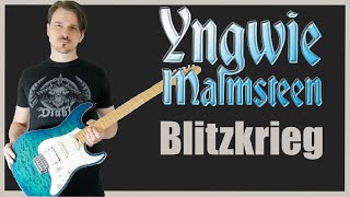 Yngwie J. Malmsteen - Blitzkrieg (Theme) - (Guitar Cover HD)