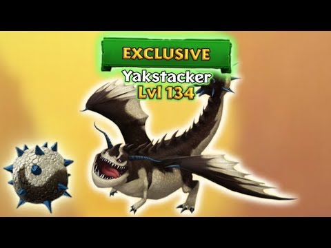 Yakstacker (New Exclusive Snafflefang) Titan Mode Max Level 134 | Dragons: Rise of Berk