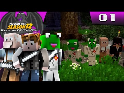 Minecraft: Cube UHC Season 12 - Episode 1 - KERUMBLYJAM