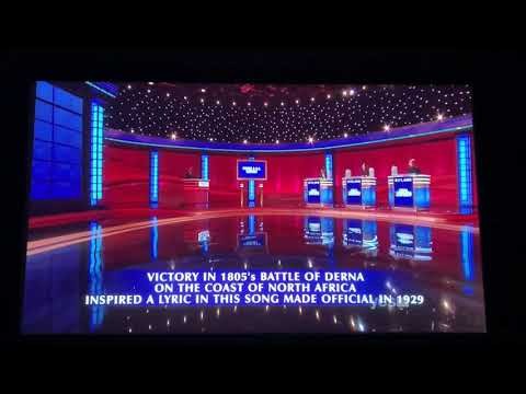 Final Jeopardy, “Songs & US History” - Tyler Rhode Day 3 (10/29/21)