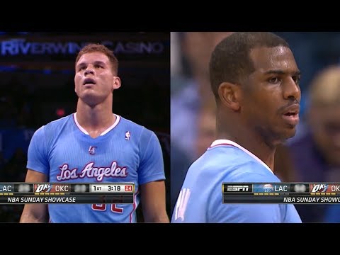 2014.02.23 - Chris Paul & Blake Griffin Full Combined Highlights at Thunder