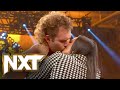 Kiana James Plants A Kiss On Brooks Jensen WWE NXT March 28 2023