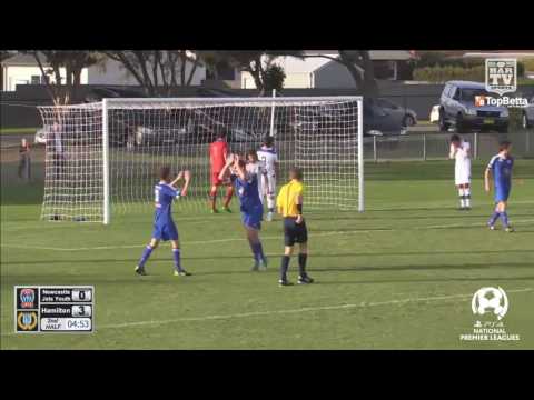 2016 NNSWF NPL Round 7 Highlights - Newcastle Jets Youth v Hamilton Olympic