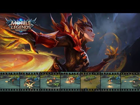 Karrie Dragon Queen January Starlight Skin Firstlook and Abilities Effects Preview - Mobile Legends