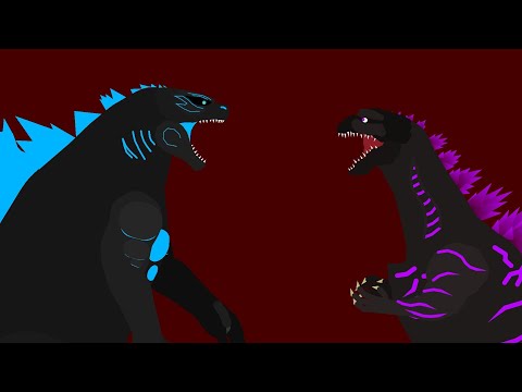 Titanus Godzilla 2021 vs Shin Godzilla 2016 (NO-POWER UPGRADE)