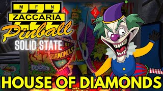 Zaccaria Pinball - House of Diamonds (Solid State, 1978) | Simulation Mode