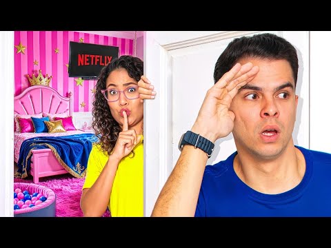 I BUILT A SECRET ROOM IN THE NEW MANSION TO ESCAPE FROM MY BOYFRIEND!