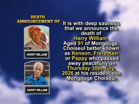 Harry William Short Obituary