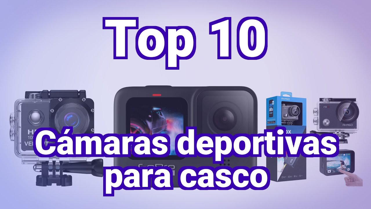 Top 10 mejores Cámaras deportivas para casco en Noviembre 2022