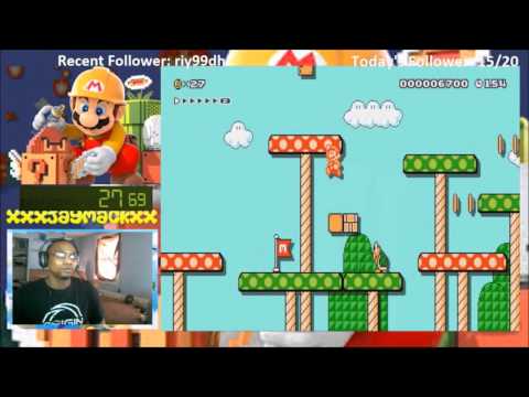 Mario Maker: xXxJAYMACKxX vs NSMB DS 1-3 Remix!