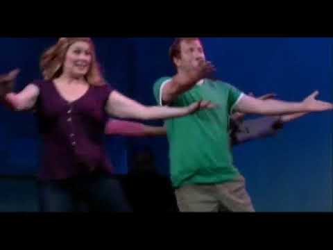 End-card frame from a show preview; the quartet bows as the finale ethos 'Nine People's Favorite Thing' rings