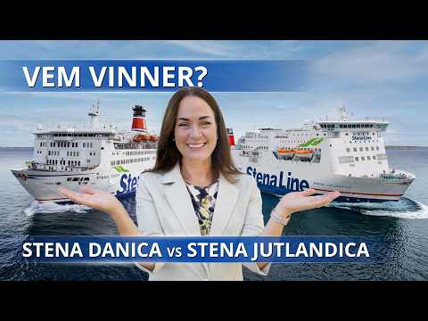 Stena Danica vs Stena Jutlandica — vilken färja är bäst Göteborg-Fredrikshamn?