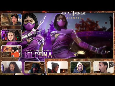 Mortal Kombat 11 Ultimate | Official Mileena Gameplay Trailer [ Reaction Mashup Video ]