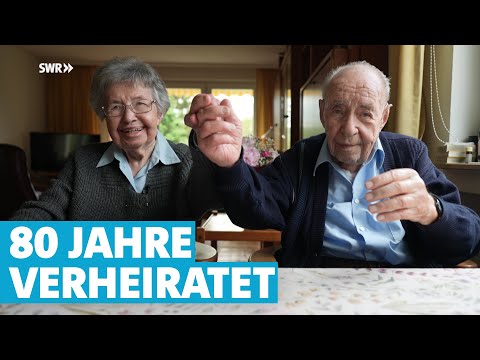 Ältestes Ehepaar Deutschlands: Ursula und Fredi feiern Eichenhochzeit