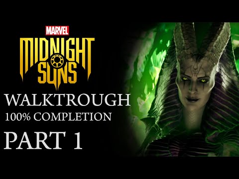 Marvel's Midnight Suns - Part 1 (100% Completion - Full Game Walkthrough)