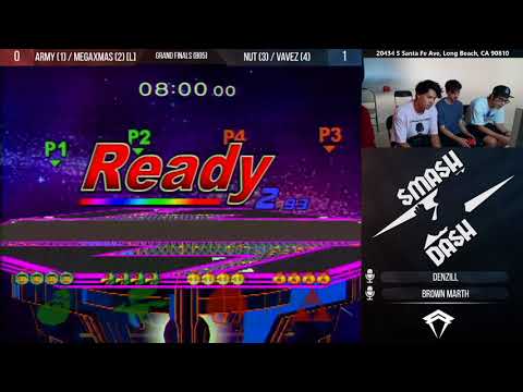 SND #1 - ARMY / MegaXmas (Green) VS NUT / Vavez - SSBM Grand Finals