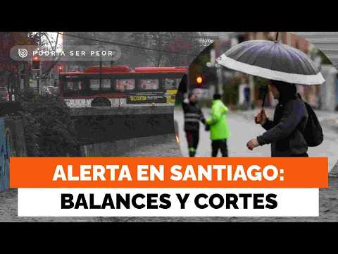 Sistema Frontal Histórico: Claudio Orrego entrega balance de la 2da mayor lluvia en 100 años