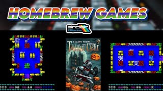 Escape from the twilight castle - 128kb - New ZX-Spectrum Game