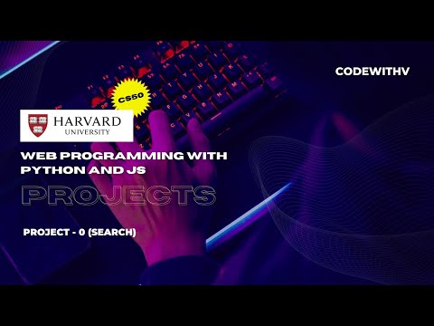 Cs50s Web Programming With Python And Javascript Searchproject 0