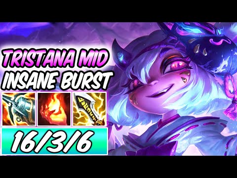 SPIRIT BLOSSOM TRISTANA MID ONE-SHOT | Best Build & Runes | League of Legends