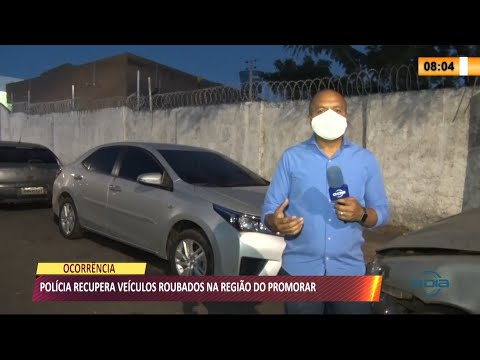 PoliÌcia recupera veiÌculos roubados na regiaÌƒo do Promorar 17 08 2021