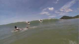 preview picture of video 'Surf Praia Brava - Floripa 10-03-2013'