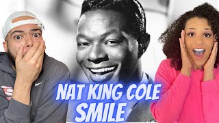 HIS VOICE IS TIMELESS!!..| FIRST TIME HEARING Nat King Cole -  Smile REACTION