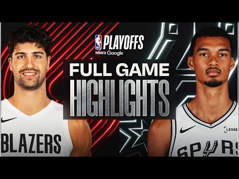 #7 TRAIL BLAZERS at #2 SPURS | FULL GAME 5 HIGHLIGHTS | April 28, 2026