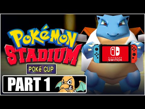 Pokemon Stadium Walkthrough Part 1 - Full Game Playthrough Poke Cup Round 1