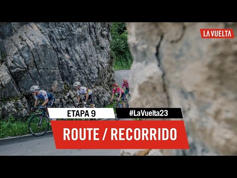 3D route - Stage 9 - La Vuelta 2023