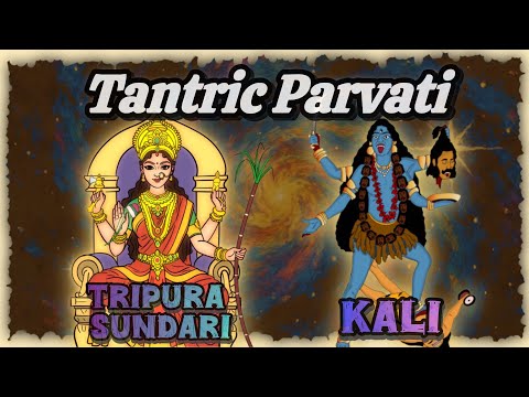 Comparing Goddess Kameshwari with Kali and Dhumavati  | Third Mahavidya
