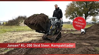 Jansen KL-200 Šmykom riadený nakladač
