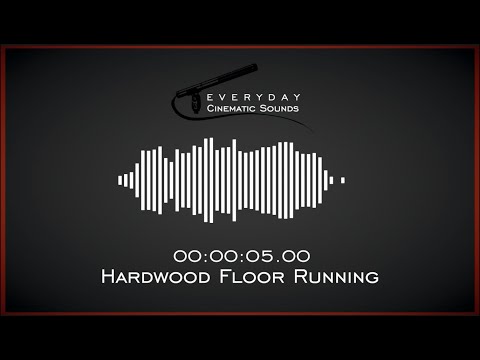 Footsteps Hardwood Floor Running | HQ Sound Effects