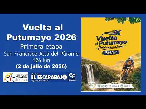 🔴 Primera etapa, Vuelta al Putumayo 2026, EN VIVO