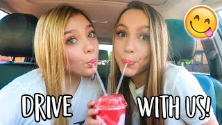 DRIVE WITH ME!! My Current Playlist &amp; Taco Bell // Ft. Sasha Morga