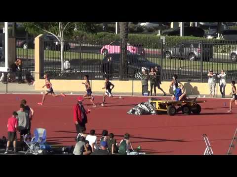 VarB 800m Heat 1 at Sunset Prelims 5-1-15 - Los Alamitos Boys