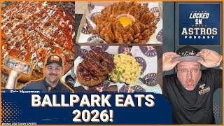 Astros: New Ballpark Food for 2026 at Daikin Park - Part 1