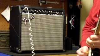 Video thumbnail for Fender Frontman 25r Combo Amp Demo by REDHOUSEGUITAR