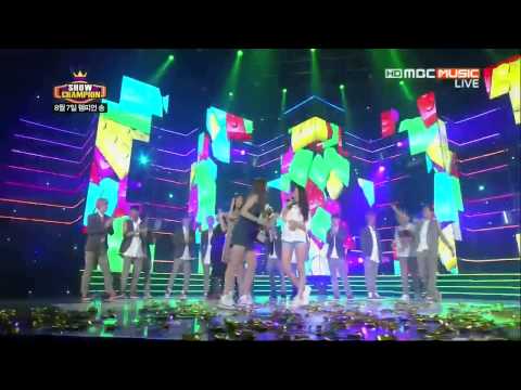130807 Show Champion f(x) Winning