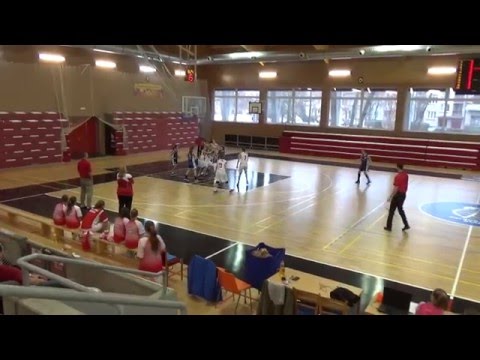 2016 0110 Basket U14 Liga U14 Studánka Pardubice - BK Prosek
