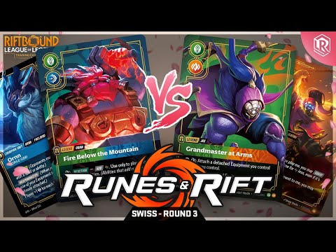 Ornn vs Jax – Round 3 | Riftbound Spiritforged Weekly Tournament