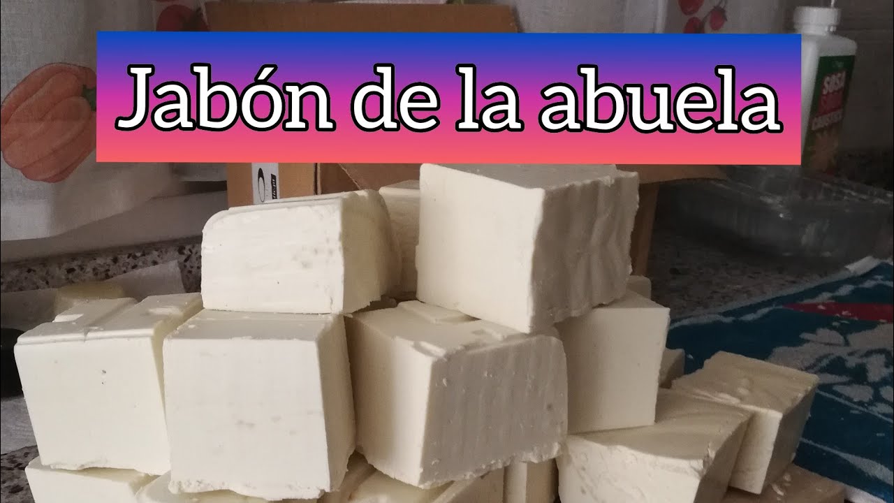 Jabón de la abuela//reciclando