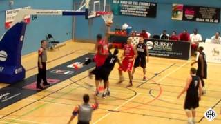 preview picture of video 'Jamell Anderson Crosses His Man & Finishes with the And-1 Poster Dunk vs Surrey United!'