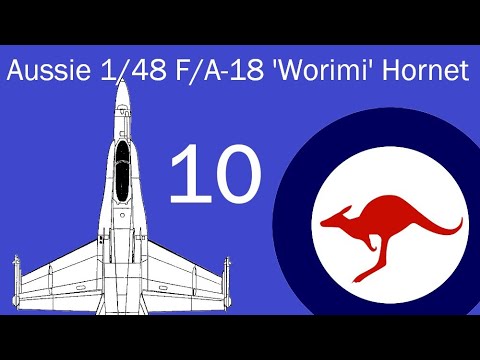 Step by Step - Kinetic F/A-18, Part 10: You Need A Little Color...