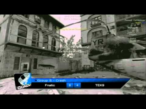 COD4 @ TEX08 : fnatic vs TEK9