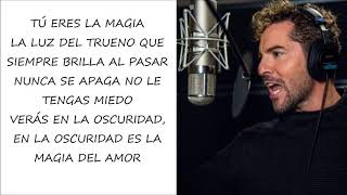 TU ERES LA MAGIA (LETRA)-DAVID BISBAL