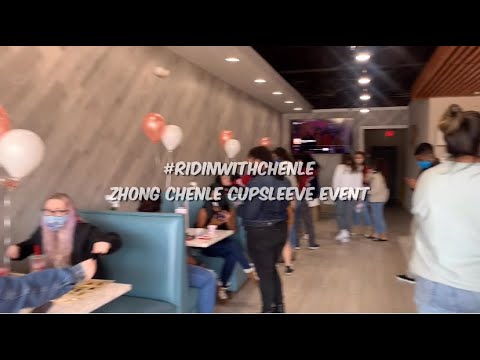 Chenle Cup Sleeve Event [#RIDINWITHCHENLE] 11.21.20