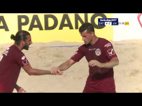 SERIE AON 2017 - Final Eight : HL Catania-Livorno  11-5